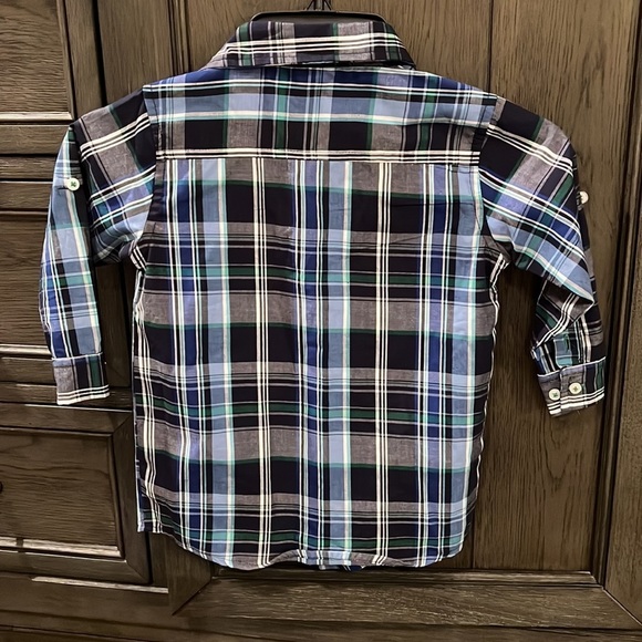U.S. Polo Assn. button down shirt, boys, EUC - Picture 2 of 4
